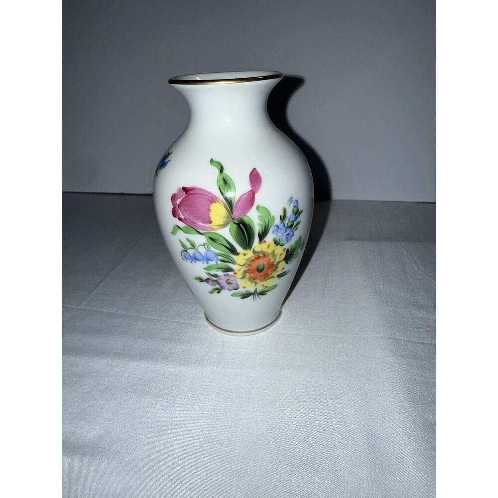 herend hungary porcelain vase